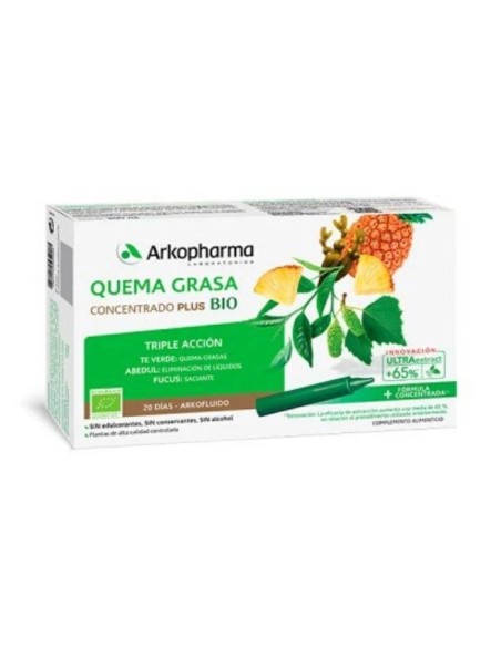 Arkofluido quemagrasas bio 20 amp Arkopharma