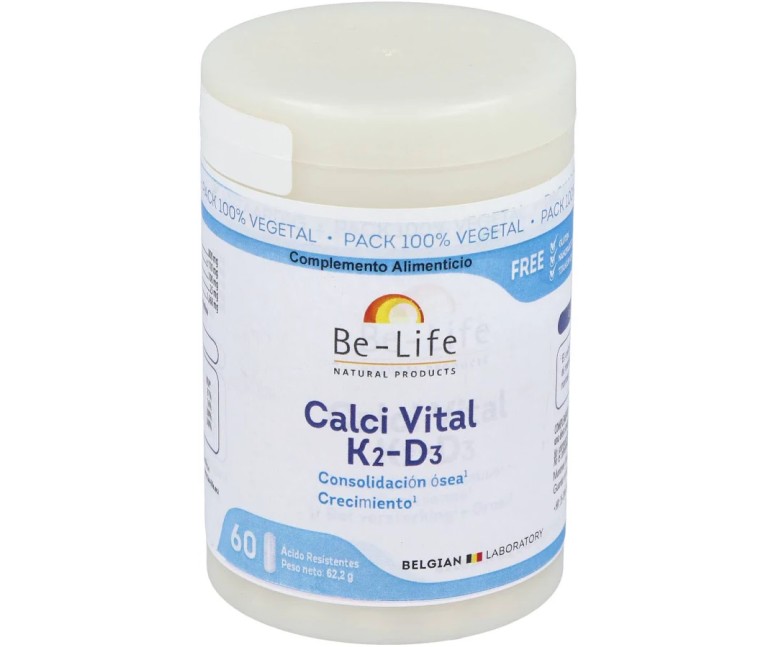 Calci vital+ 60 cap Be-Life