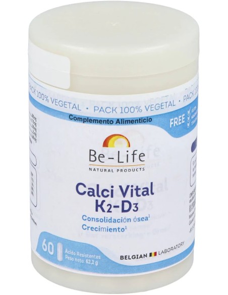 Calci vital+ 60 cap Be-Life