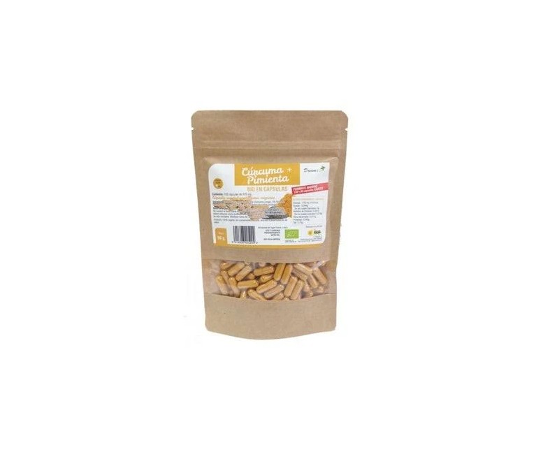 Cúrcuma+pimienta bio 150 cap DREAM FOODS