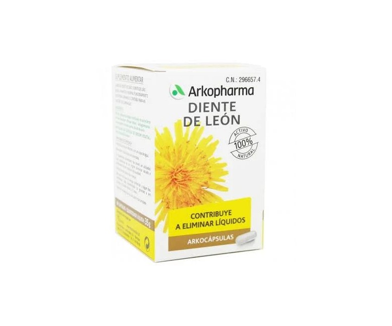 Diente de león arkocápsulas. bio 84 cap Arkopharma