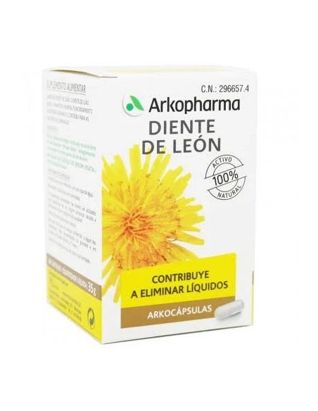 Diente de león arkocápsulas. bio 84 cap Arkopharma