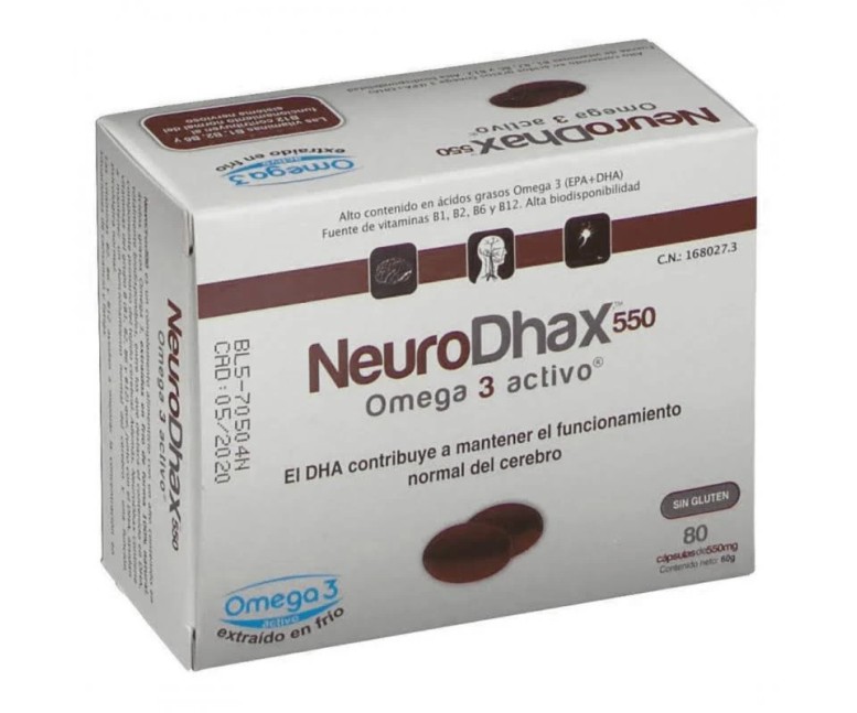 Neurodhax 80 cap - 550 mg EpadHax