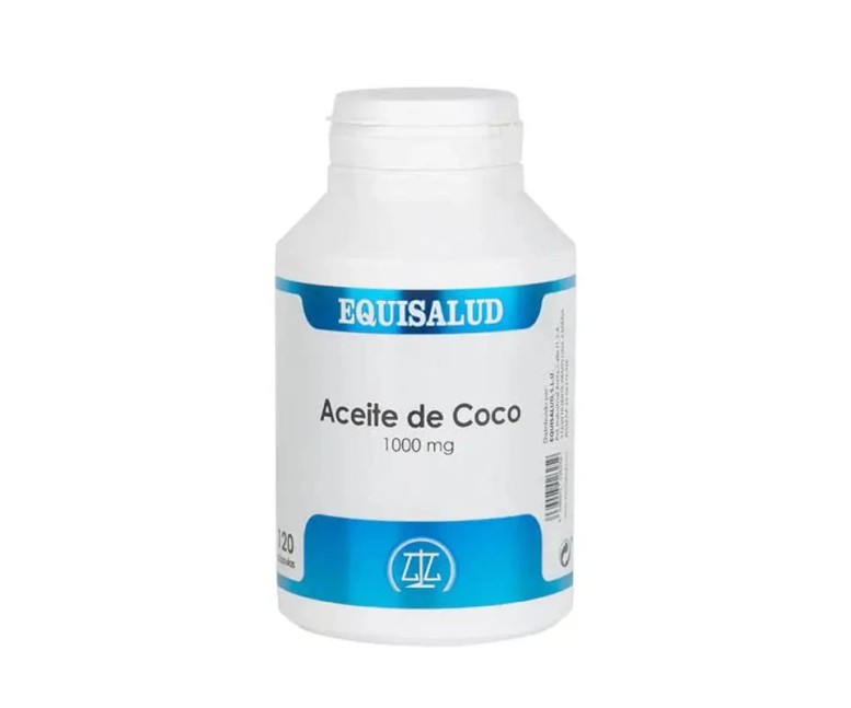 Hololine aceite de coco perlas 120 cap Equisalud