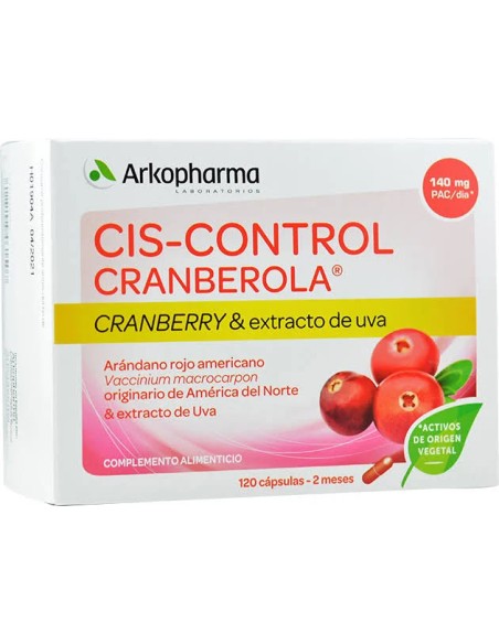 Cis control cranberola 120 cap Arkopharma
