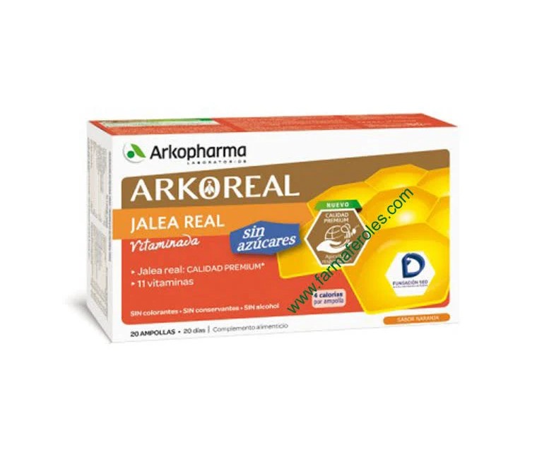 Arkoreal jalea real light 20 amp - 100 mg Arkopharma