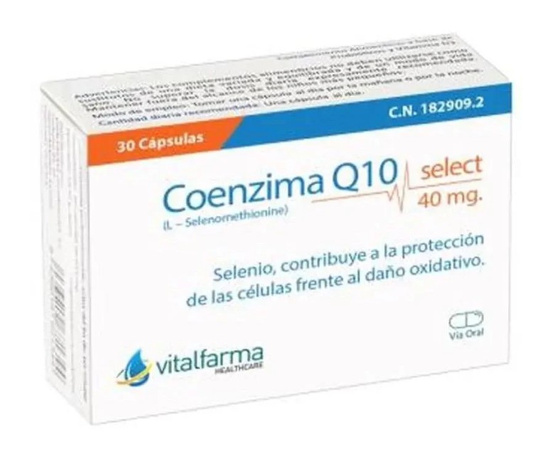 Coenzima Q10 complex 30 cap - 40 mg Vitalfarma