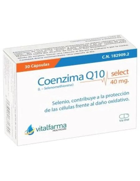 Coenzima Q10 complex 30 cap - 40 mg Vitalfarma