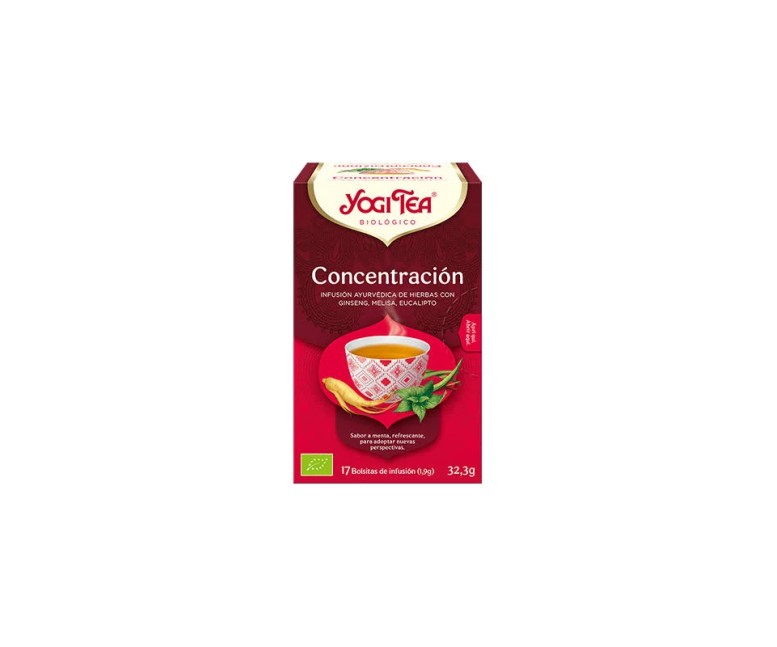 Yogi tea concentración infusiones 17 infusiones Yogi Tea