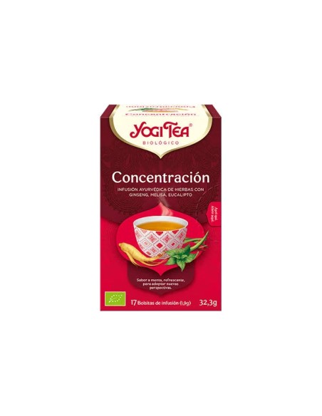 Yogi tea concentración infusiones 17 infusiones Yogi Tea