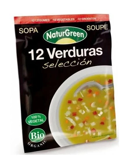 Sopa de 12 verduras seleccion 6 sbrs NaturGreen