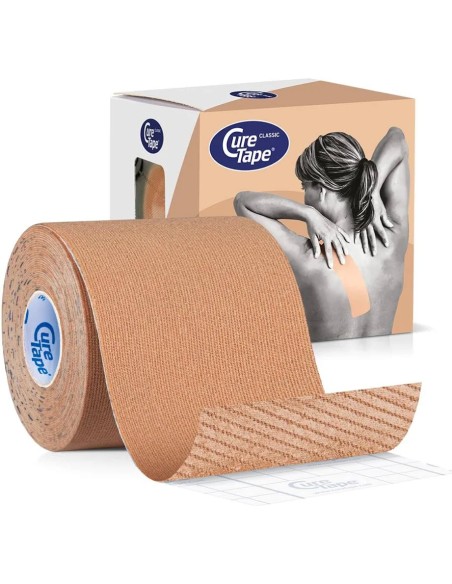 Cure tape natural vendaje neuromuscular 7,5 cm x 5 m Cure tape