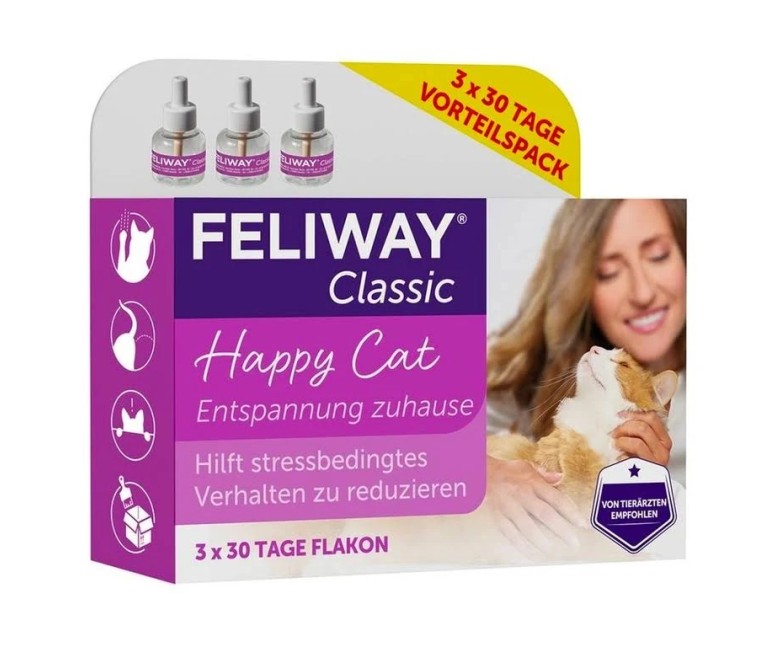Ceva Feliway Classic Pack Recambio Vet 3 uds Ceva