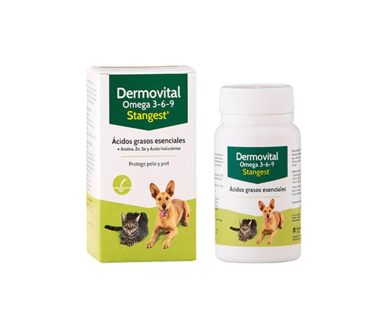Dermovital omega 3-6-9 perros y gatos 300 cap Stangest