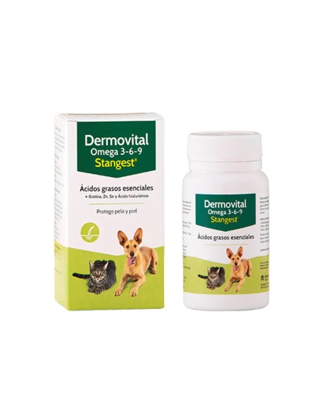 Dermovital omega 3-6-9 perros y gatos 300 cap Stangest
