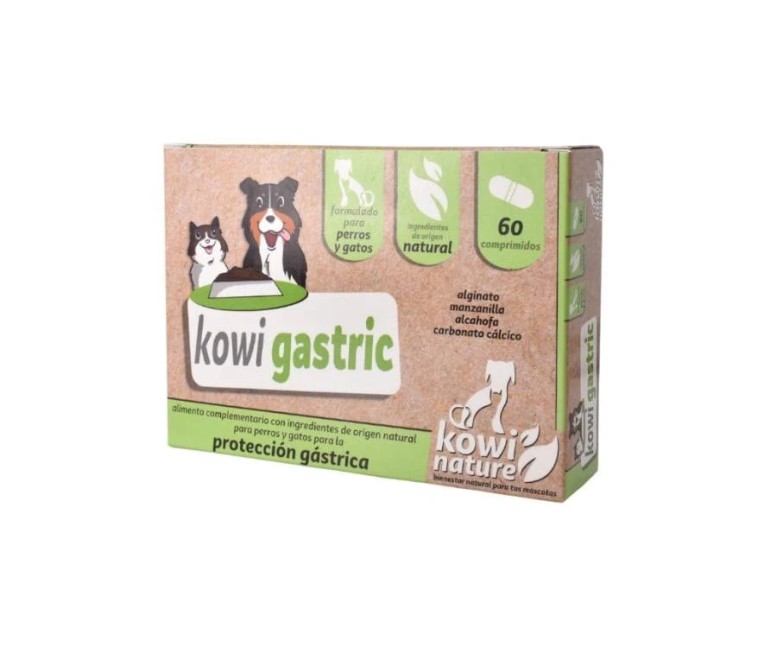 Kowi Nature Veterinaria Kowi Gastric Perros y Gatos 60 tab Kowi Nature veterinaria