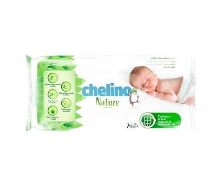 Chelino toallitas inf nature 24 un Chelino
