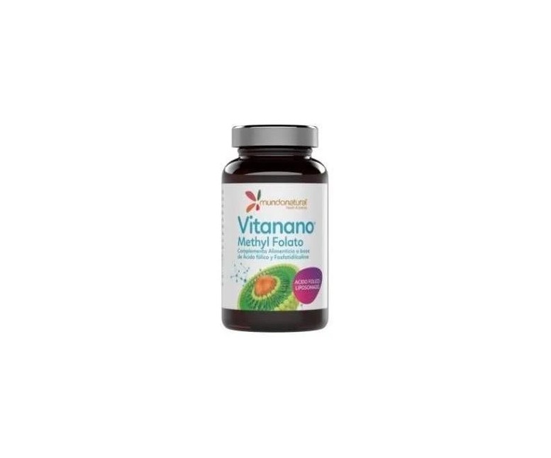 Vitanano Methy folato liposomado 30 cap Mundonatural