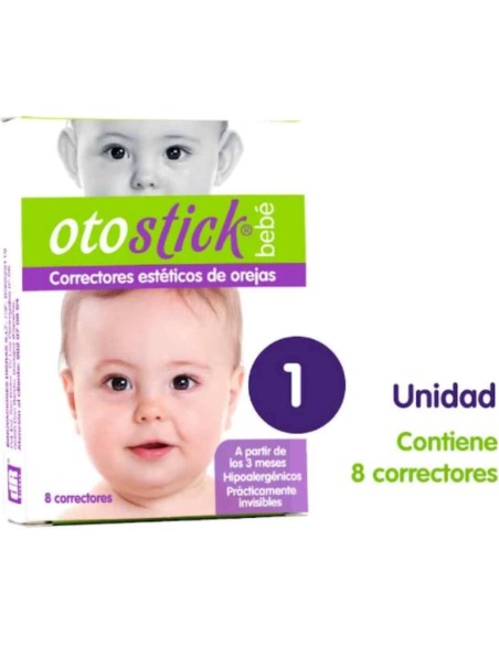 Otostick bebe corrector de orejas 8 unid Reva Health