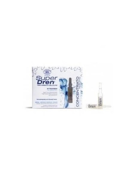 Super dren ampollas concentradas de noche 14 amp Bottega di Lungavita