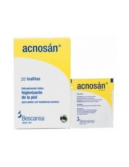 Acnosan toallitas 20 ud NS