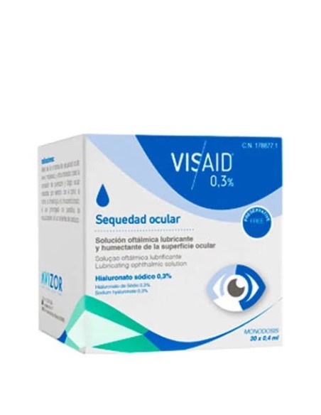 Visaid 0,3% sequedad ocular 30 monodosis Visaid