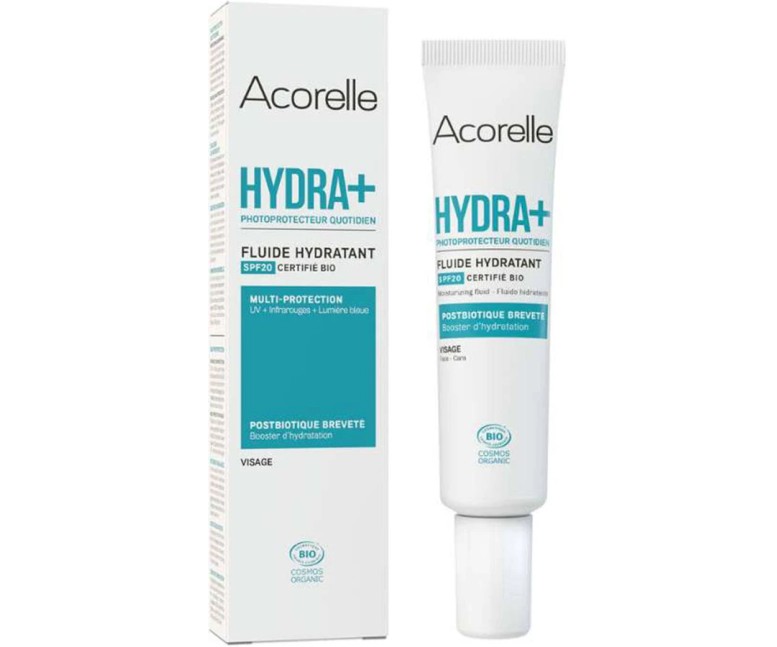 Fluido facial hidratante spf20 hydra+ 40 ml Acorelle