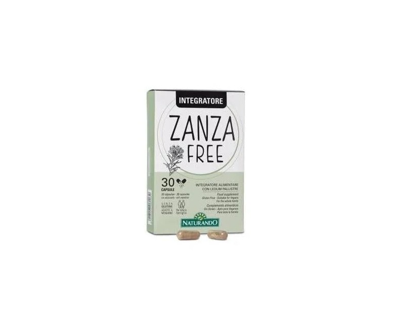 Zanza free mosquitos 30 cap NATURANDO