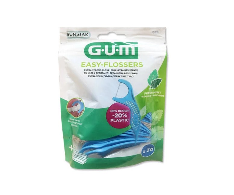Seda dental easy flossers aplicador 30 un Gum