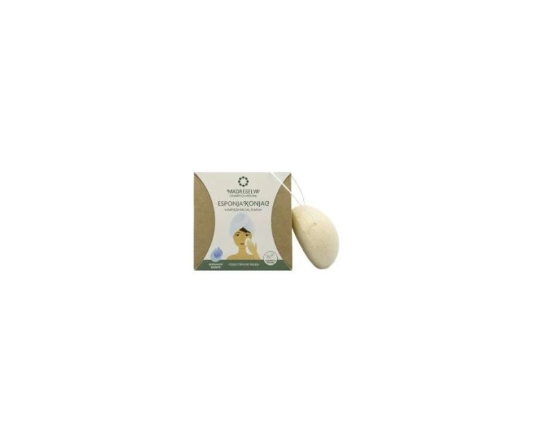 Esponja natural konjac 1 unidad Madreselva
