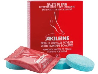Pastillas efervescente revitalizante para pies