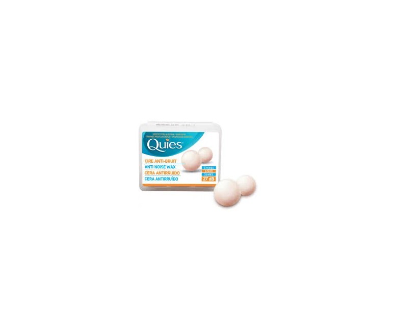 Tapones de cera antirruido 6 ud Quies