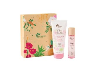 Cofre rosa y jazmín perfume+gel ducha
