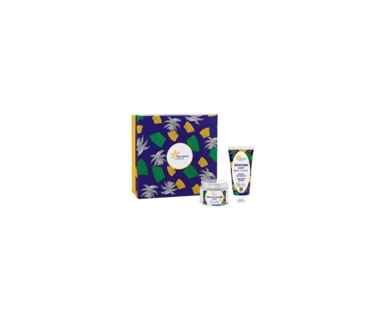 Cofre karité cara-manos crema de día y manos 50 ml + 50 ml Fleurance Nature