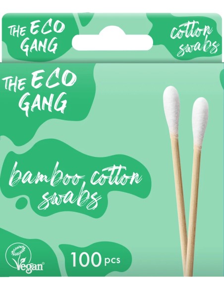 Bastoncillos oídos 100 ud The Eco Gang