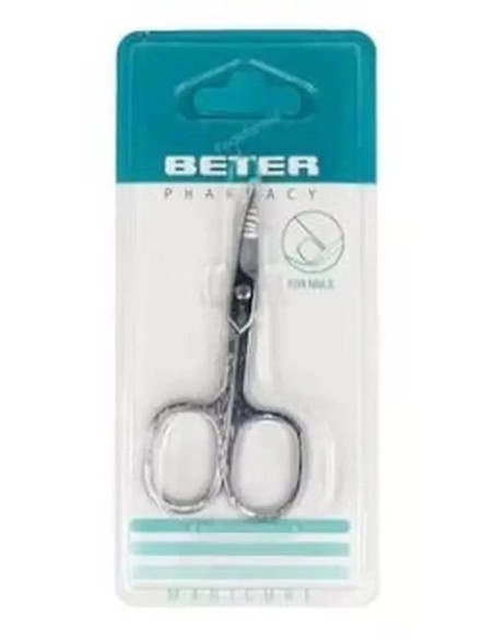 Tijera uñas crom p/recta prof 1 unidad Beter