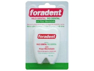 Seda interdental con microfilamentos