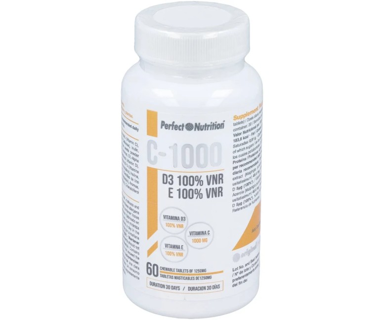 Vitamina C + Vit. E + Vit. D3 60 cap Gen Professional
