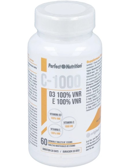 Vitamina C + Vit. E + Vit. D3 60 cap Gen Professional