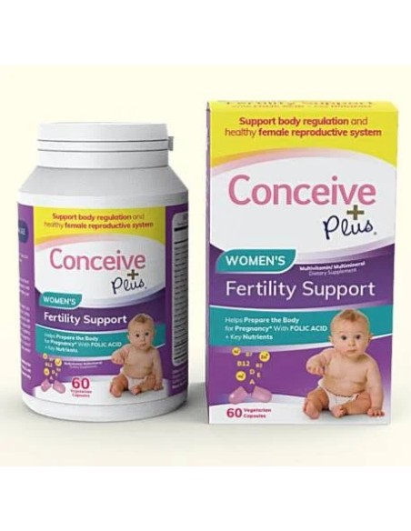 Conceive plus apoyo fertilidad femenina 60 cap Sasmar