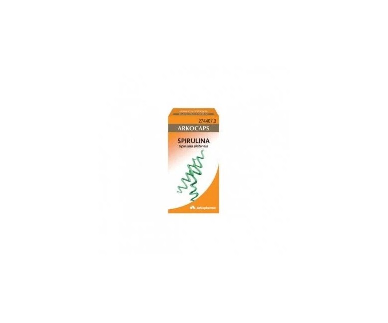 Spirulina Arkocápsulas Bio 45 cap Arkopharma
