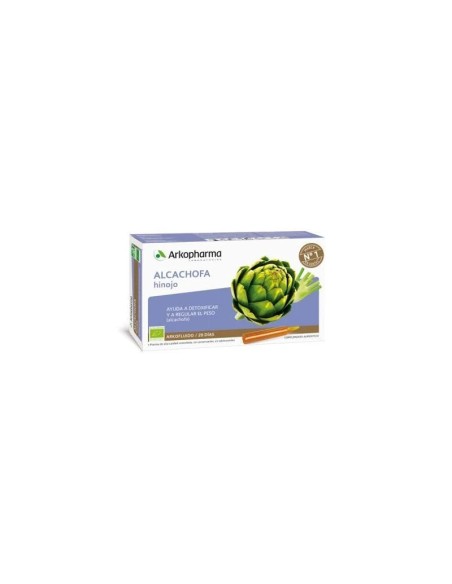Arkofluido alcachofa+hinojo bio 20 amp Arkopharma