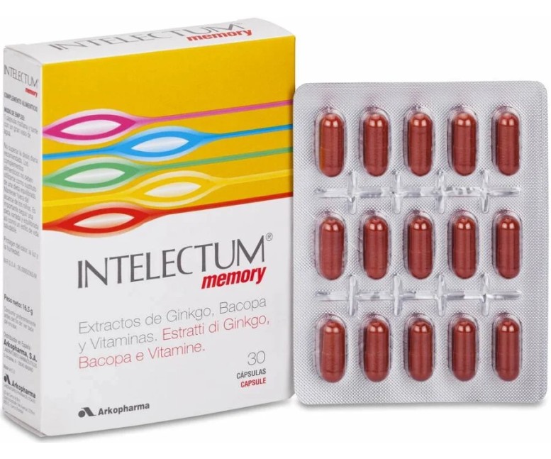Intelectum memory 30 cap Arkopharma