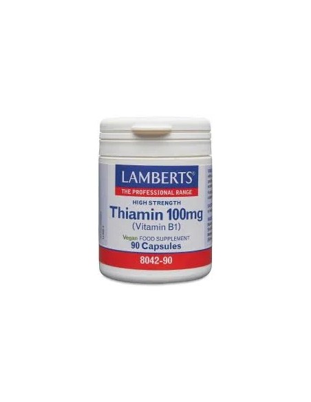 Vitamina b-1 (tiamina) 90 cap - 100 mg Lamberts