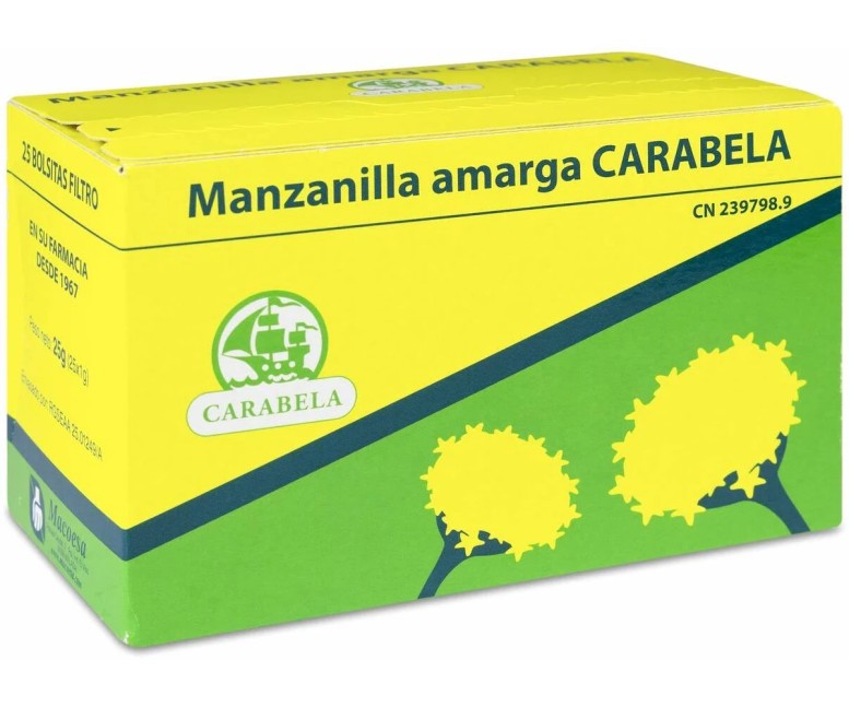 Macoesa manzanilla amarga carabela infusión 25 un Macoesa
