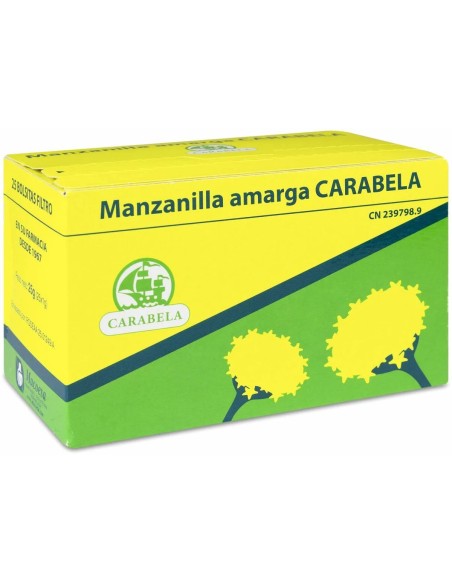 Macoesa manzanilla amarga carabela infusión 25 un Macoesa