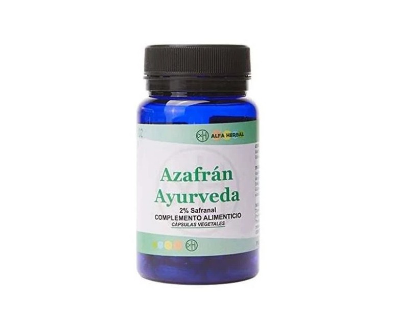 Azafrán Ayurveda Vegan 50 cap Alfa Herbal