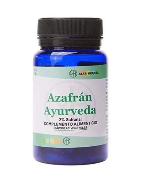 Azafrán Ayurveda Vegan 50 cap Alfa Herbal