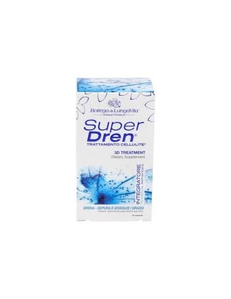 Super dren cápsulas anticelulíticas 75 cap Bottega di Lungavita