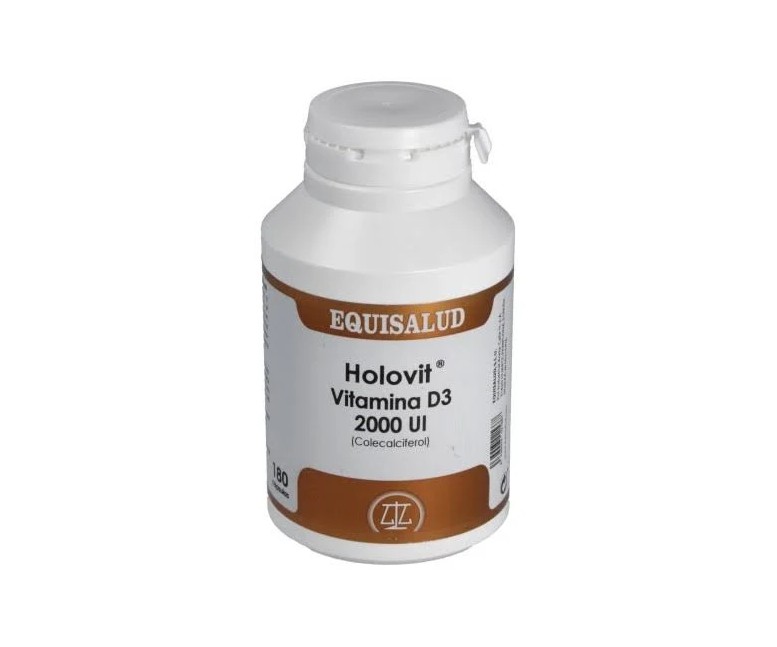 Holovit vit. d3 (colecalciferol) 180 cap - 2000 ui Equisalud